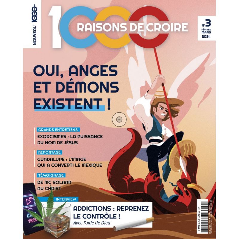 Magazine 1000 raisons de croire - n°3 : Oui, anges et démons existent !
